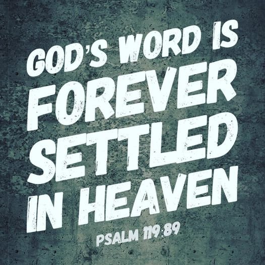 God Settled It In Heaven